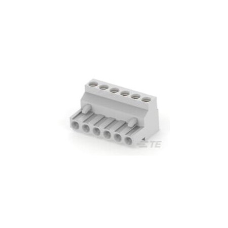 Te Connectivity EUROSTYLE TB PLUG GREY STKG 6P 1546108-6